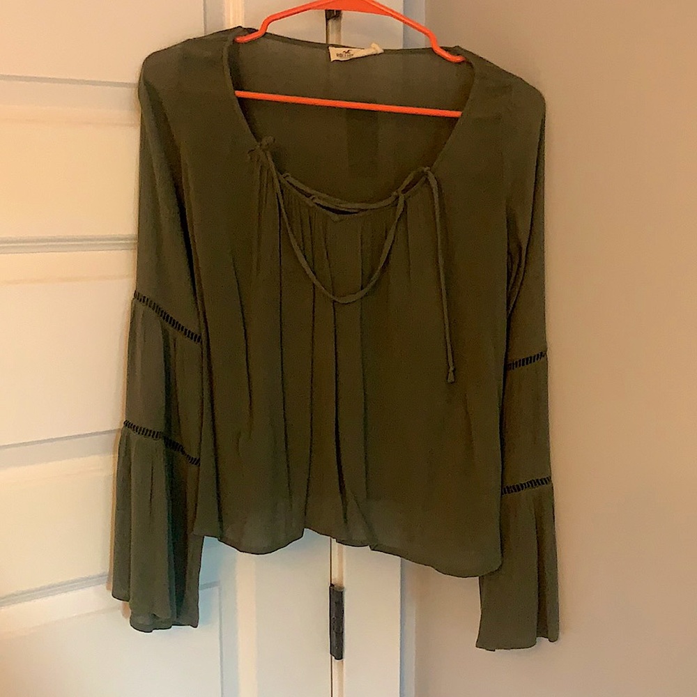 Green Bohemian Top